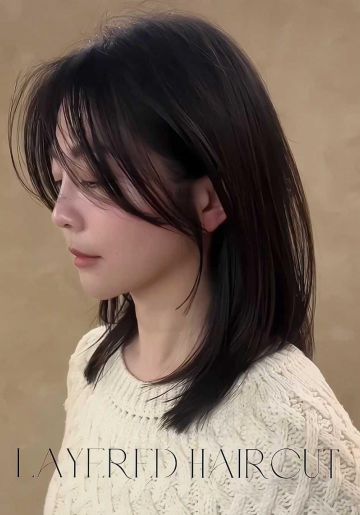 鎖骨層次燙